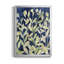 Indigo Blooming Night I, toile encadrée de qualité supérieure - prête à être accrochée-536801045-536801044
