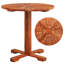 Frakes Round Acacia Folding Outdoor Bistro Table , 70cm cm W 70cm cm D