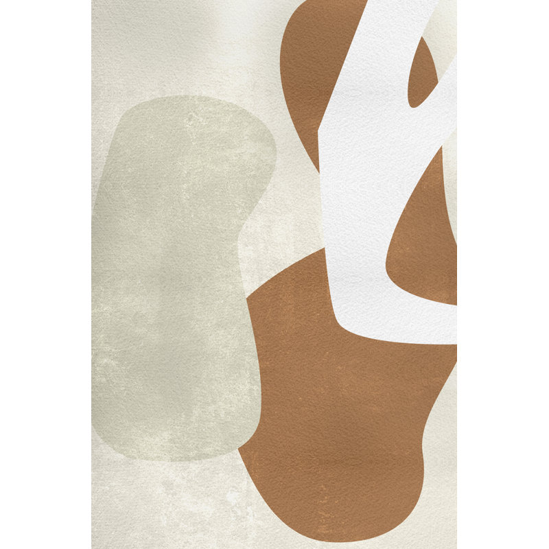 " Beige Stucture I ", 30" H x 20" W x 1.25" D