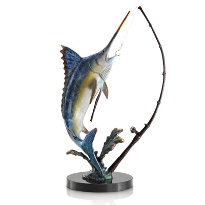 Figurine Fighting Marlin avec Tackle