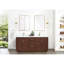 Cloverfield 72'' Double Bathroom Vanity with Cultured Marble Top-93496156-93496157