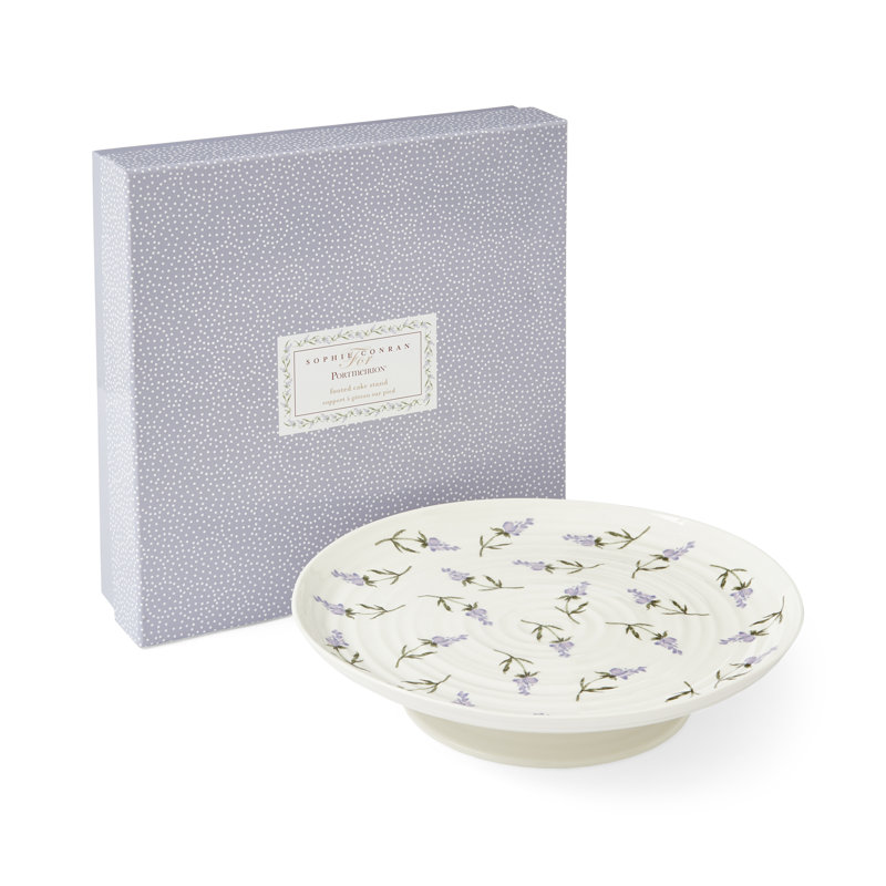 12.75" Footed Cake Stand