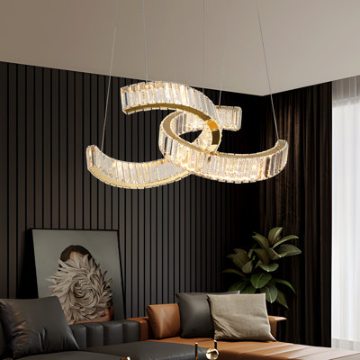 2 - Light LED Chandelier