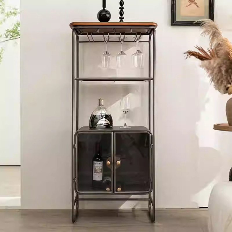 Black Solid Wood Display Cases