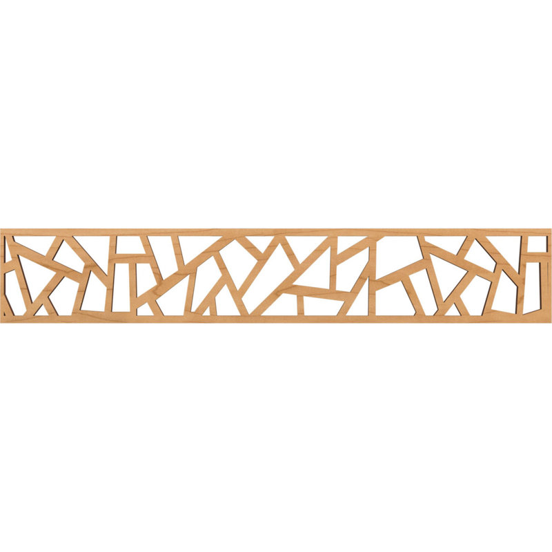 Moulure en bois Harrisburg, H 8 po x l 46,625 po x P 0,375 po, Érable
