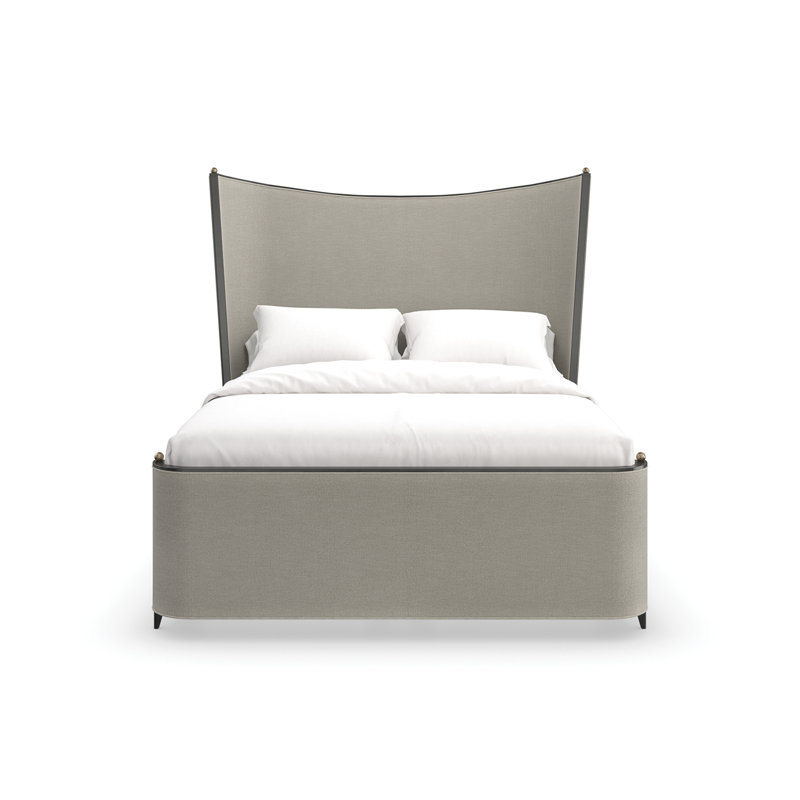Provence Linen Spindle Bed, Queen