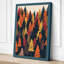 Autumn Forest Canopy Boho - Wrapped Canvas-130083863-130083869
