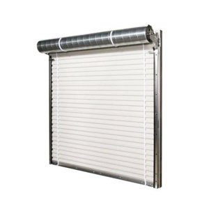 8.5 Ft. H X 8.5 Ft. W Motorized Roll-up Door Kit For Garage Metal Shed