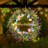 19.7 " Pre-Lit Handmade Rattan Wreath