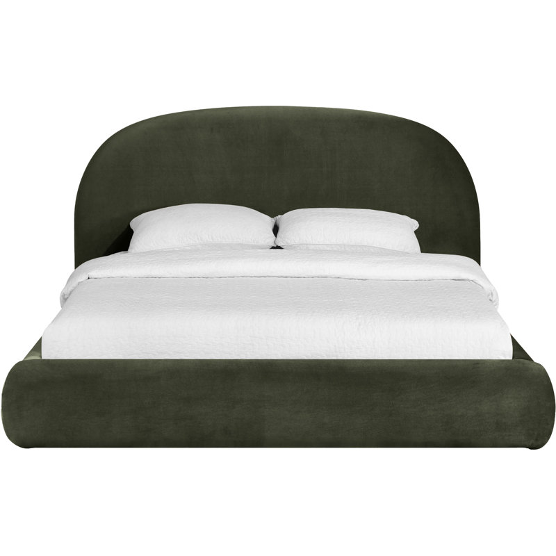 Lit tapissier Kat, Grand lit, Vert