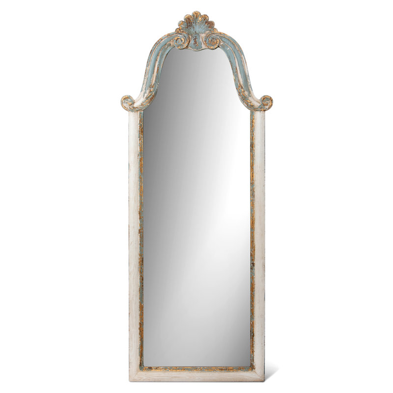 Vestibule Wood Flat Wall Mirror