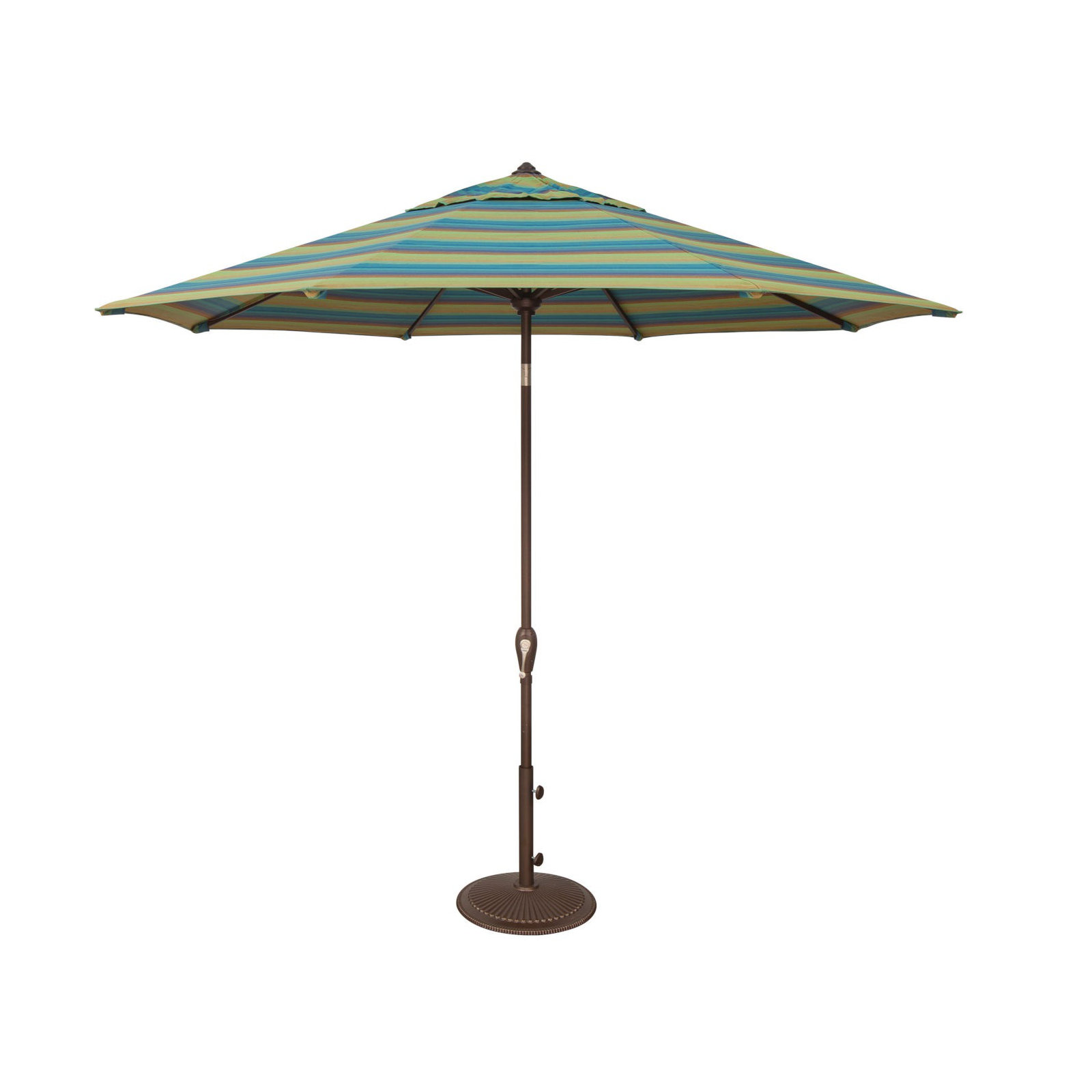 Colete 9' Market Sunbrella Umbrella, Astoria Lagoon Sunbrella®, Bronze
