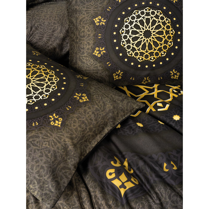 Ensemble de housse de courtepointe en satin