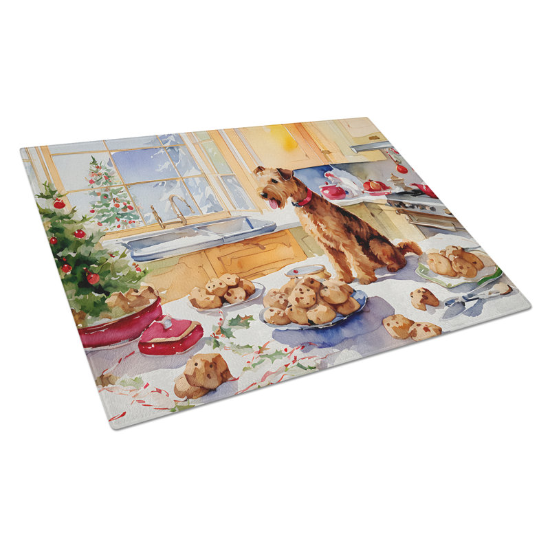 Planche à découper en verre Lakeland Terrier