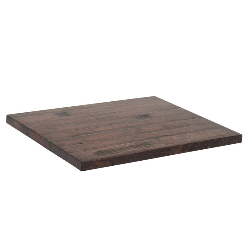 Plateau de table extérieur / intérieur, 1-1 / 8 po d'épaisseur, Noyer, H 1,12 po x L 72 po x l 30 po