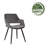 Shelton Velvet Dining Chair with Metal Legs-1592810500