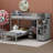 Kids Twin Loft Bed with Drawers-676471905