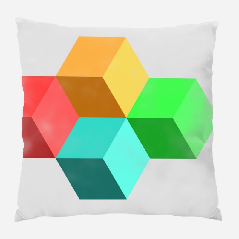Coussin décoratif Cube