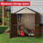 Rubbermaid Big Max Junior 3 ft. 5 in. x 7 ft. Storage Shed