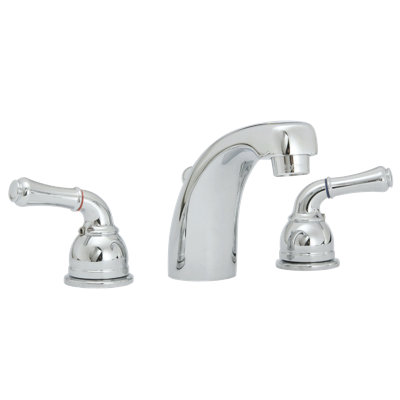 Centerset 2-handle Bathroom Faucet with Drain Assembly
