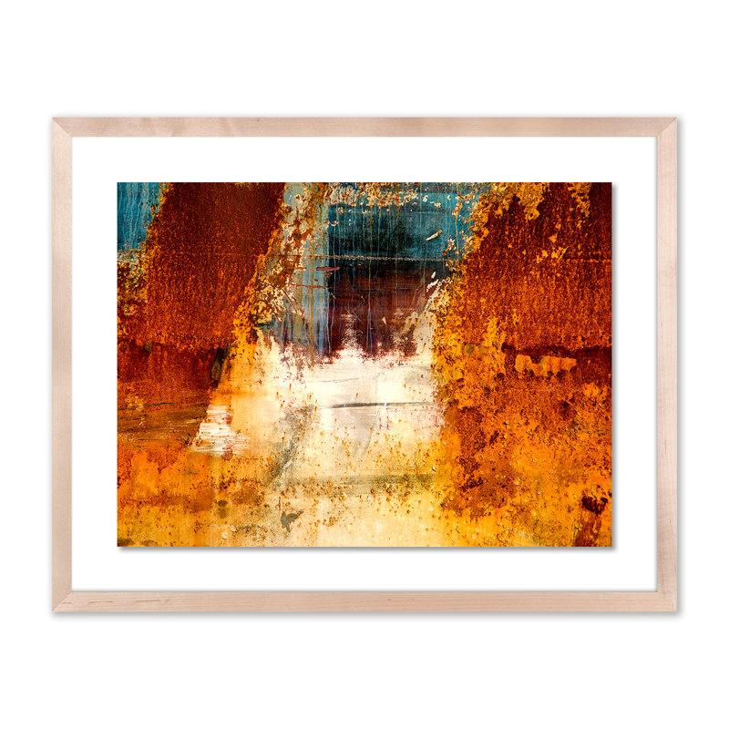 Hidden Door Print by Geoffrey Baris, 19" H x 24" W x 1.5" D, Natural