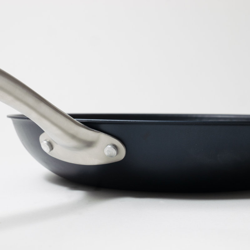 Alva Black Nonstick Carbon Steel Frying Pan Skillet, 9.5"