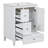 24-Inch Bathroom Vanity with Storage, Adjustable Shelf, MDF & Rubberwood, Removable Dividers-1225008076