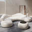 Canapé 118,11 po en chenille blanche minimaliste moderne-229035141-229035139