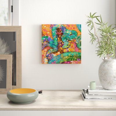 Evelia - Wrapped Canvas Painting