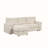 Upholstery Sleeper Sectional Sofa-1644585194