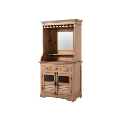 Toulouse 98cm Solid Wood Bar Cabinet