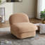 Chaise en velours pivotante en forme de citrouille, base en métal à 360 degrés-503282276