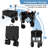 Collapsible Foldable Portable Utility 240L Capacity Wagon Garden Cart with Pedal Brake-94237702