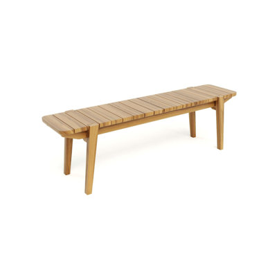 Apanas Solid Wood Teak Outdoor Bench
