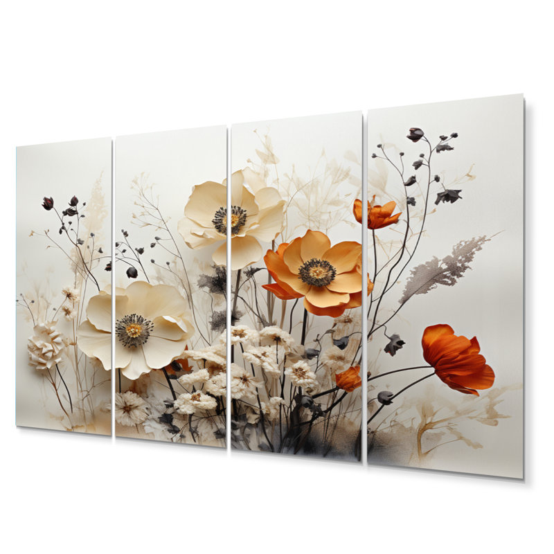 Wolfgang - Ensemble de décoration murale abstraite en métal