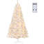 Arbre de Noël blanc illuminé-658363393