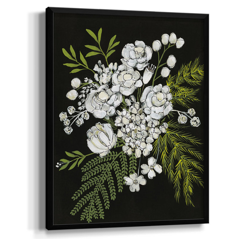 Couleur magnétique I, Toile encadrée noire, Non
