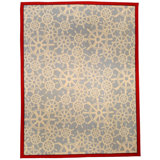 Modern One-of-a-Kind Rectangle 9' X 12' Hand Knotted Area Rug