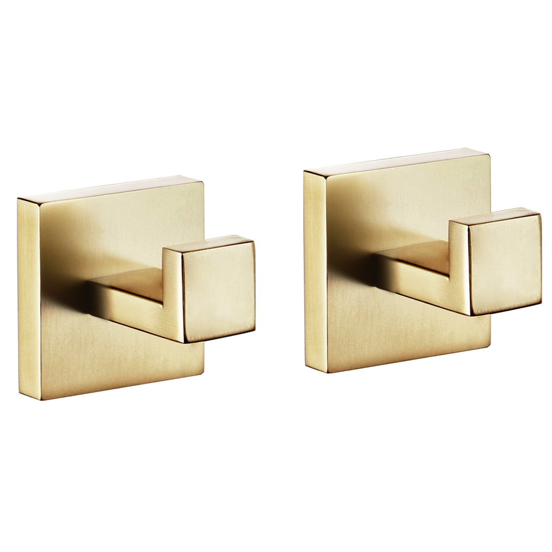 Robe Hook Wall Mounted (Set of 2) KOKOSIRI 
