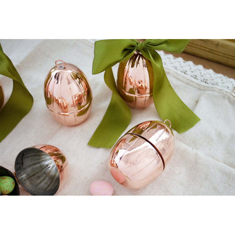 Coppermill Kitchen Vintage Inspired Fluted Egg Ornament