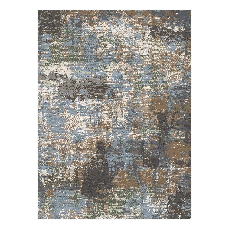 Plymouth Upton Multi Abstract Area Rug, Runner 2' x 7'7"