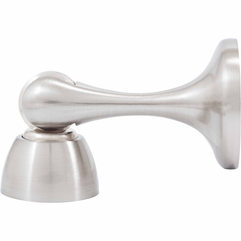 Butée de plinthe en zinc, Nickel satiné