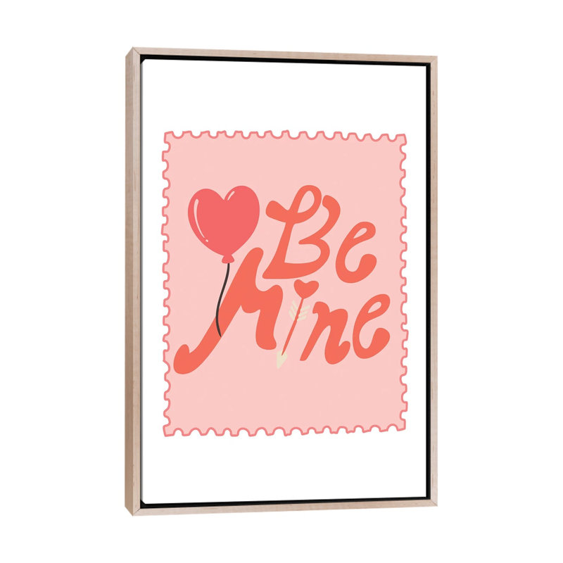 Bemine 1 Piece Wall Art on Canvas, 66.04 cm H x  45.72 cm W  x  4.445 cm D, Natural Wood