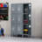 66"H Metal Lockers For Employees With 3 Door Storage Locker For Employees Gym School Home Office Garage - Assembly Required-62360620