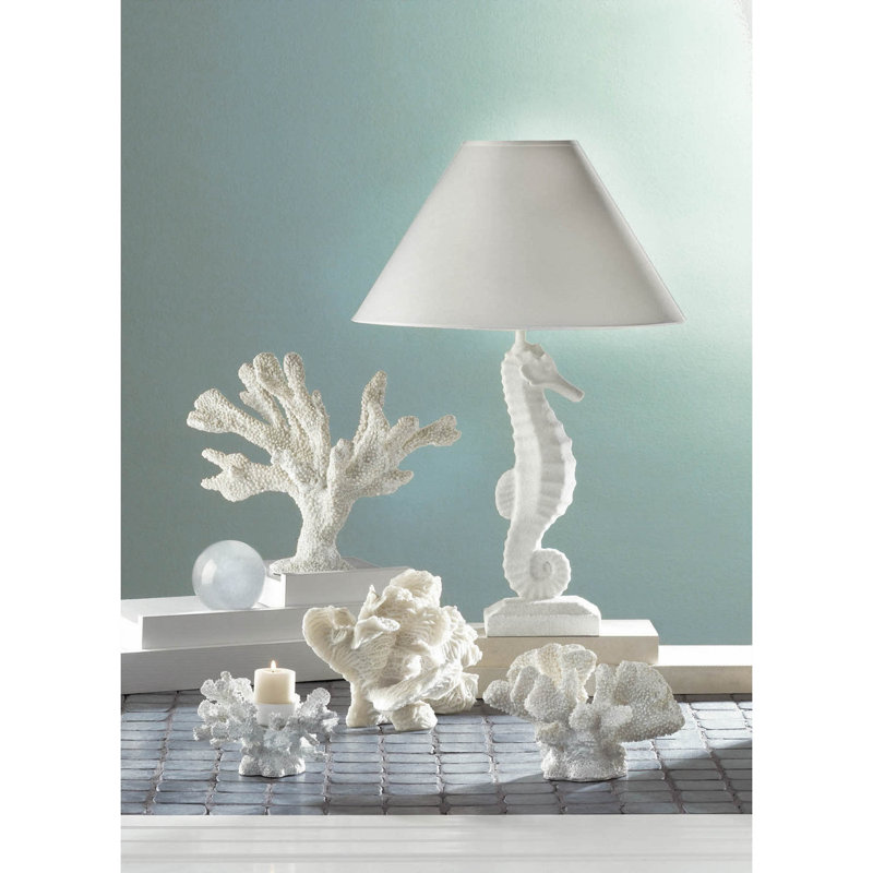 LAMPE DE TABLE WHITE SEAHORSE
