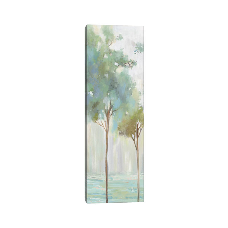 "Illumination Forest III" par Allison Pearce, reproduction d’art sur toile, H 48 po x l 16 po x P 1,5 po, Toile tendue