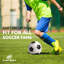 But de soccer, filet de soccer escamotable pour la pratique et l'entraînement dans la cour (installation portable et facile de 6 po x 4 po) Cadeau de soccer pour enfants, adolescents, jeunes et tous les âges