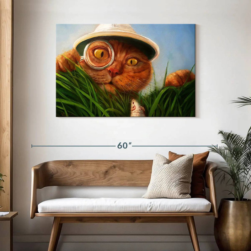 Brampt Explorer Cat, 30" H x 45" W