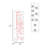 Delta Storage Cabinet, Bathroom, White