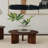 Columbo Brown Round Coffee Table-1729124484